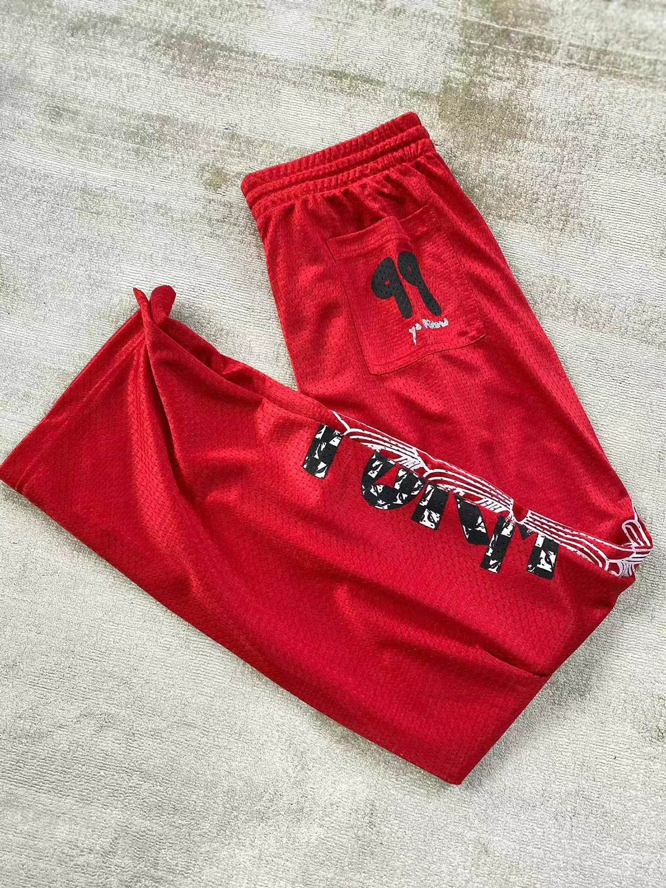 Chrome Hearts 99 Form Matty Boy Mesh Red Jersey (16) - newkick.app